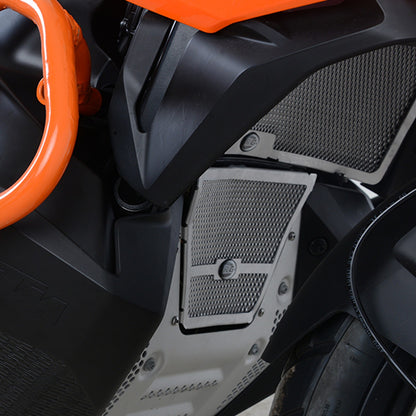 R&G Racing Downpipe Grille for KTM 790 Adventure '19-'21 and Husqvarna Norden 901 '22