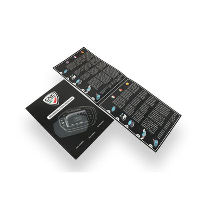 CNC Racing Dashboard Screen Protector Kit for the 2010-2014 Ducati Multistrada 1200