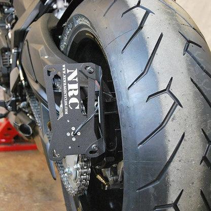 New Rage Cycles (NRC) MV Agusta Brutale 1000 Fender Eliminator Side Mount Plate Kit