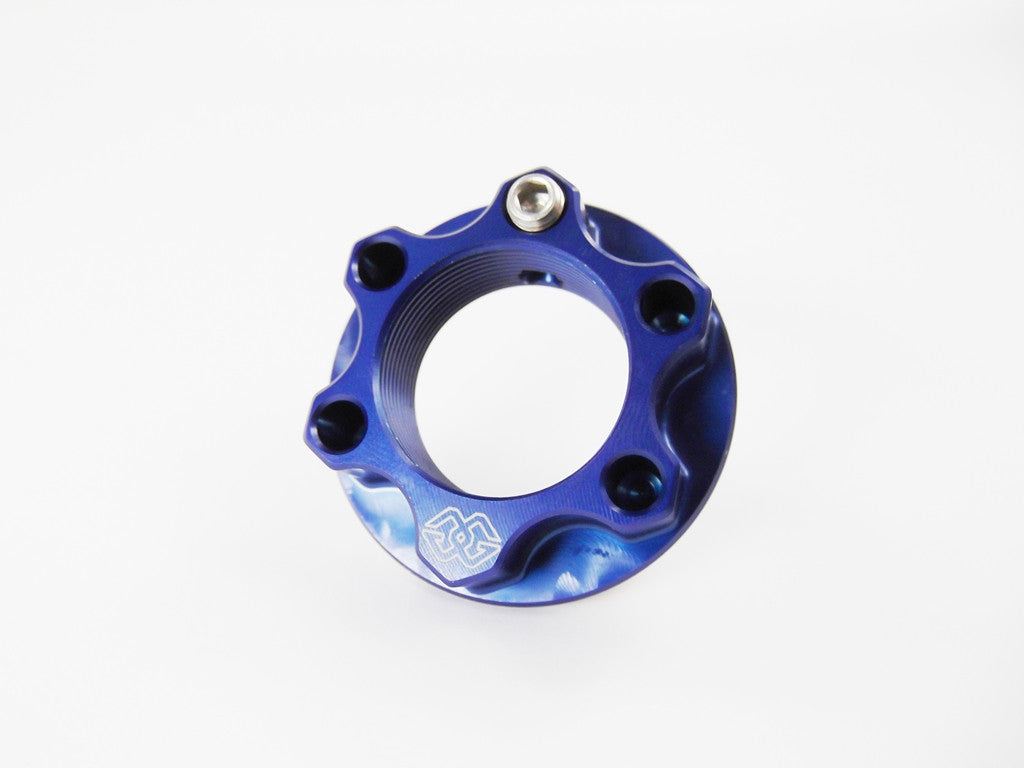 Gilles ACMA Aluminum Top Yoke Nut for Kawasaki and Triumph (M25x1.0)