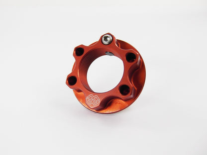 Gilles ACMA Aluminum Top Yoke Nut for BMW, Kawasaki, Suzuki, and Yamaha (M28x1.0)