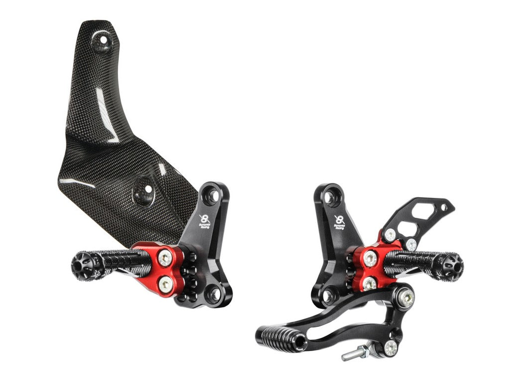 Bonamici Racing Aluminium Rearsets for the Ducati Streetfighter 1098 / 848 (2009-2015)