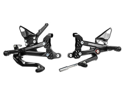 Bonamici Racing Aluminium Rearsets for the Ducati Streetfighter V4 2020+