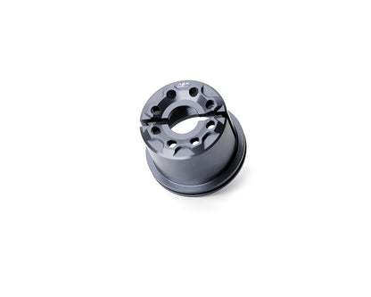 AEM FACTORY - 'DRILL' ALUMINUM STEERING HEAD NUT FOR Ducati Panigale V2 (all), Superleggera, 2025+ V4, Streetfighter V2