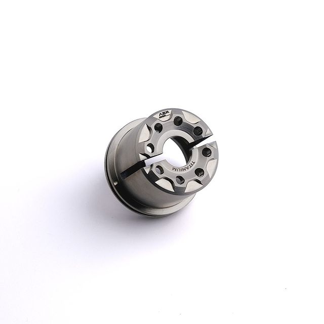 AEM FACTORY - 'DRILL' TITANIUM STEERING HEAD NUT FOR Ducati Panigale V4 , Streetfighter V4 / V2 (18-24)