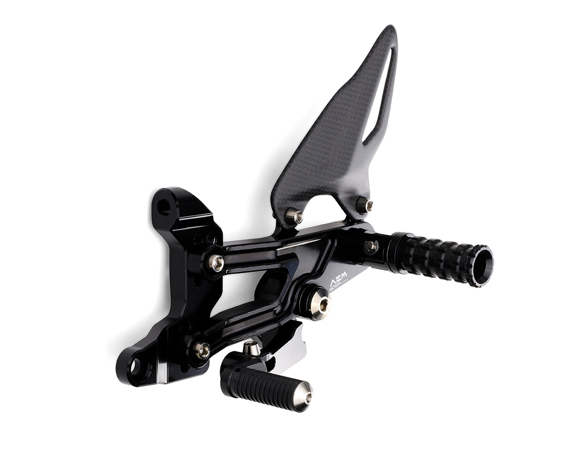 AEM FACTORY - Ducati Streetfighter V4 / S / SP Billet Rearsets