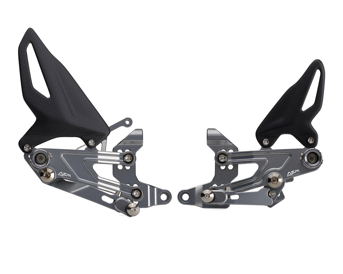 AEM FACTORY - Ducati Streetfighter V4 / S / SP Billet Rearsets