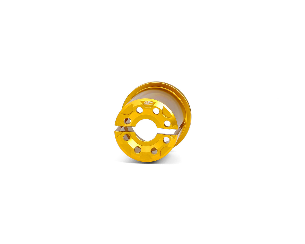 AEM FACTORY - 'DRILL' ALUMINUM STEERING HEAD NUT FOR DUCATI Hypermotard 1100, Diavel, and XDiavel