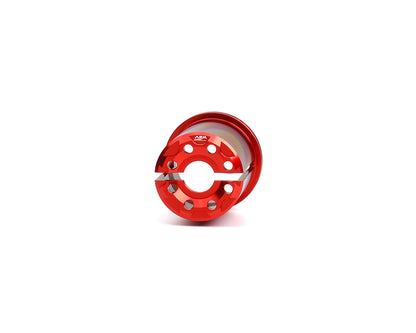 AEM FACTORY - 'DRILL' ALUMINUM STEERING HEAD NUT FOR DUCATI Hypermotard 1100, Diavel, and XDiavel