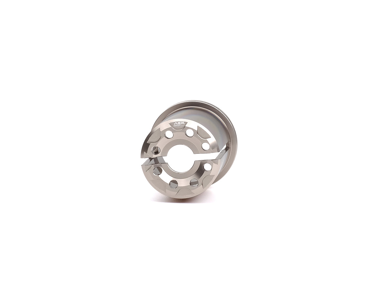 AEM FACTORY - 'DRILL' ALUMINUM STEERING HEAD NUT FOR DUCATI Hypermotard 1100, Diavel, and XDiavel