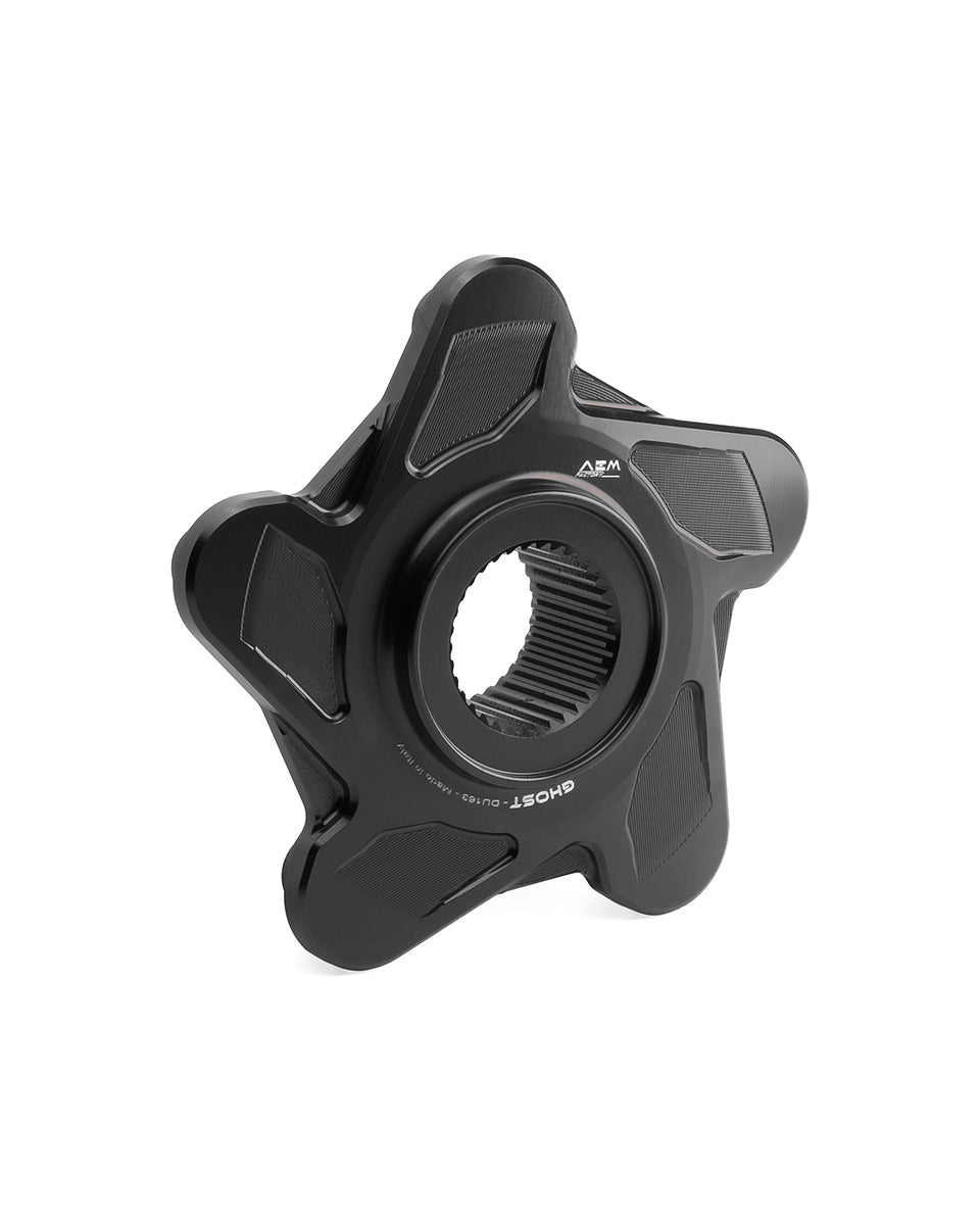 AEM FACTORY - GHOST-5 DUCATI ALUMINUM BILLET LIGHTWEIGHT HUB FLANGE AND CUSH DRIVES for Small Hub Ducati Models