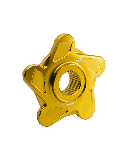 AEM FACTORY - GHOST-5 DUCATI ALUMINUM BILLET LIGHTWEIGHT HUB FLANGE AND CUSH DRIVES for Small Hub Ducati Models
