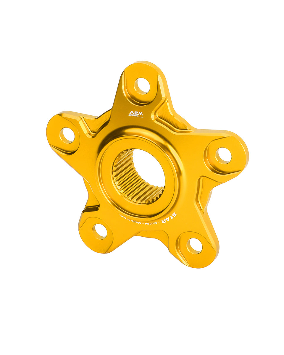 AEM Factory Lightweight "STAR-2" Small Rear Hub Sprocket Flange for Ducati
