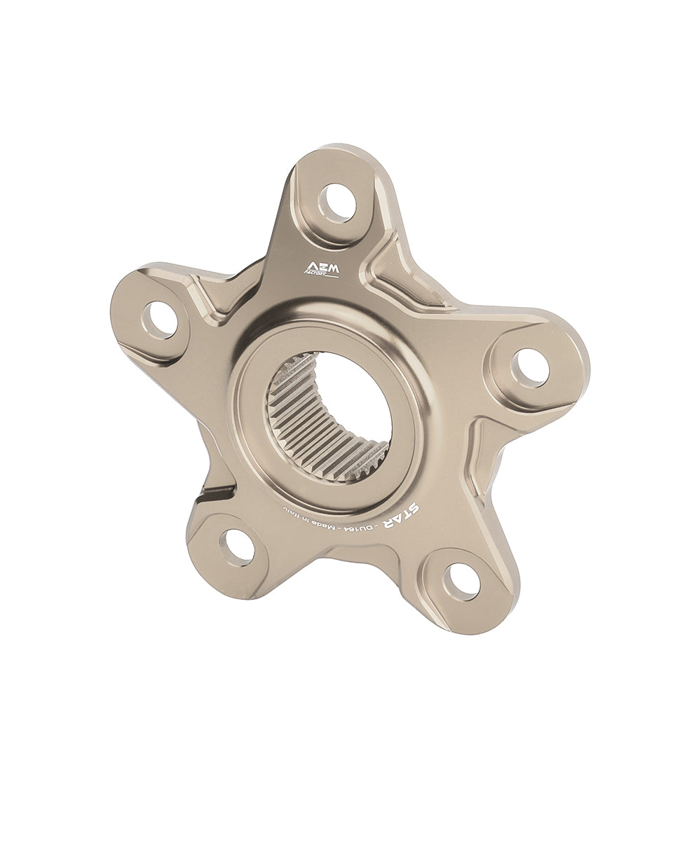 AEM Factory Lightweight "STAR-2" Small Rear Hub Sprocket Flange for Ducati