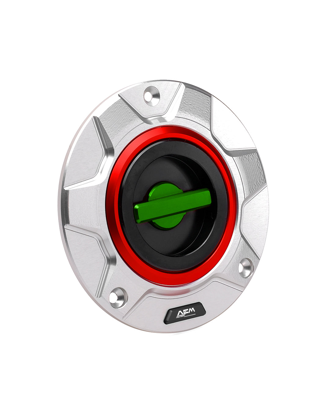 AEM FACTORY - 'GEAR' GAS CAP WITH QUICK RELEASE ACTION FOR DUCATI and MV AGUSTA