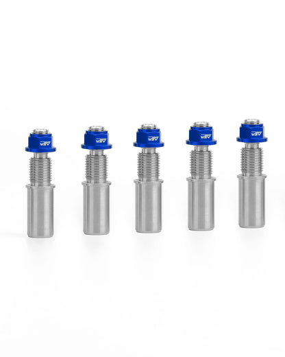AEM FACTORY - TITIANUM STUDS AND ERGAL NUTS (SET OF 5) FOR DUCATI DUAL SIDED SWINGARM SPROCKET CARRIER