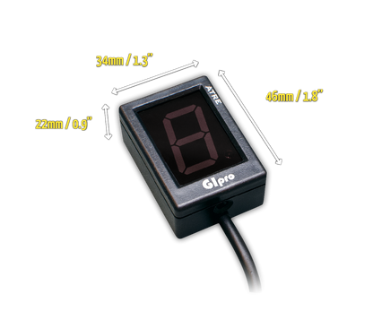 Healtech GIpro ATRE G2 - Gear Position Indicator w/ Timing Retard Elimination (TRE) for Suzuki Boulevard C50 / M50, Intruder C800 / M800 / Volusia / Marauder