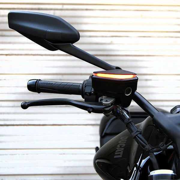 New Rage Cycles (NRC) Front Turn Signal Kit for the Ducati Diavel V4