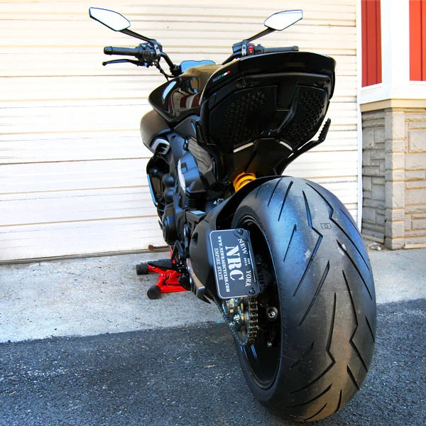 New Rage Cycles (NRC) Rear Turn Signal Kit for the Ducati Diavel V4