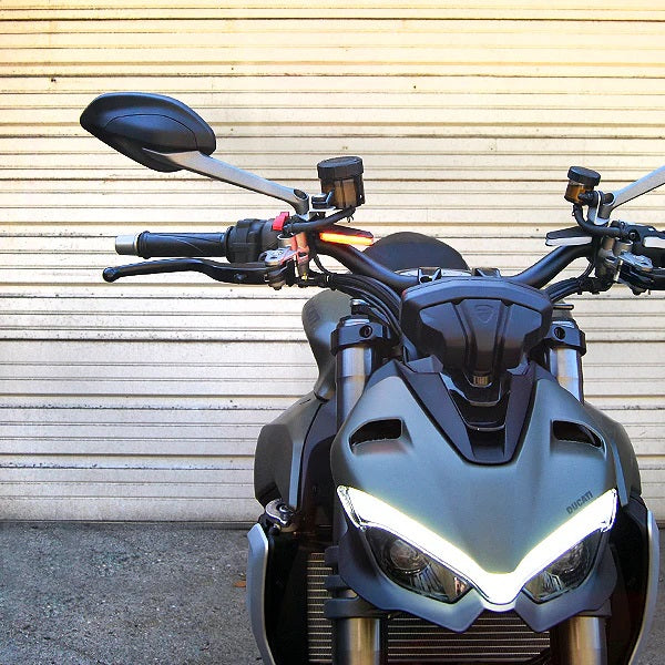 New Rage Cycles (NRC) Front Turn Signals for the Ducati Streetfighter V4 / V2