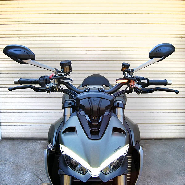 New Rage Cycles (NRC) Front Turn Signals for the Ducati Streetfighter V4 / V2