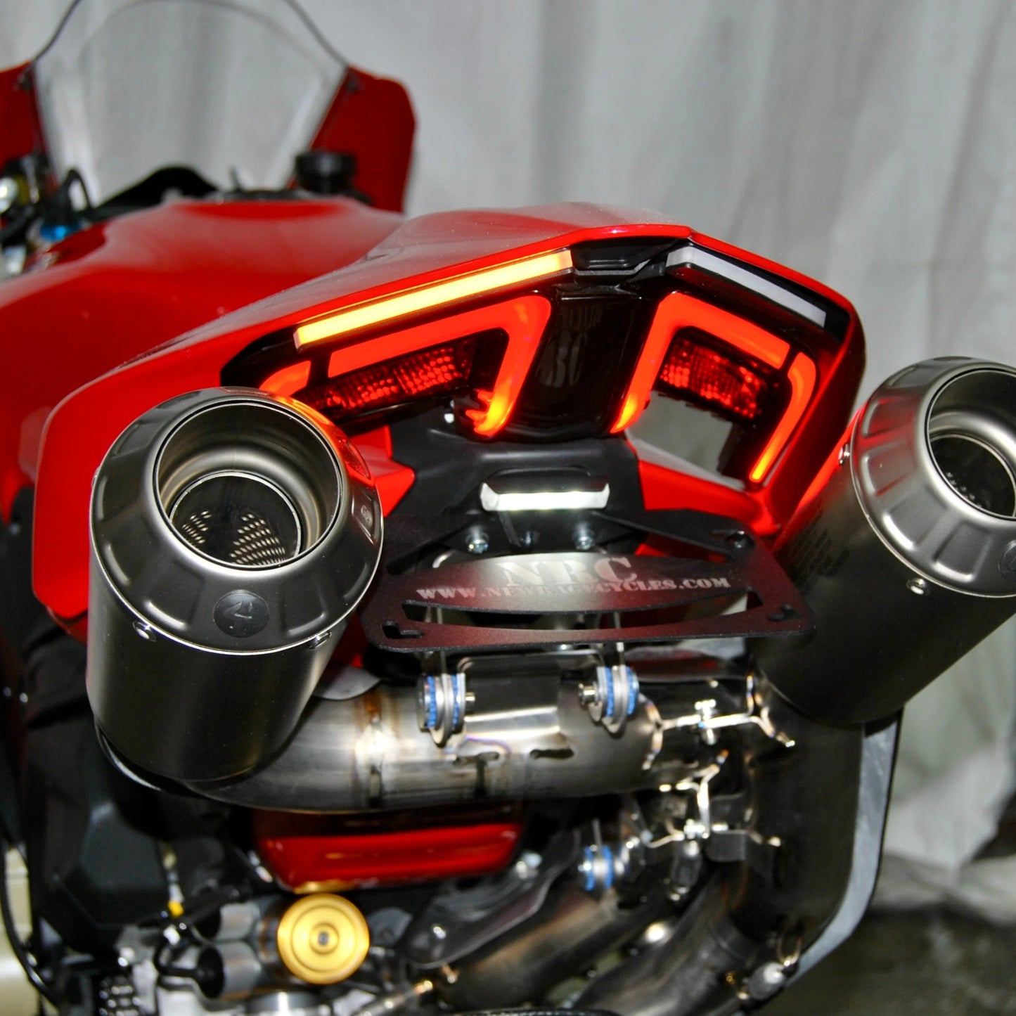 New Rage Cycles (NRC) Fender Eliminator for the Ducati Panigale / Streetfighter V4 (2025+)