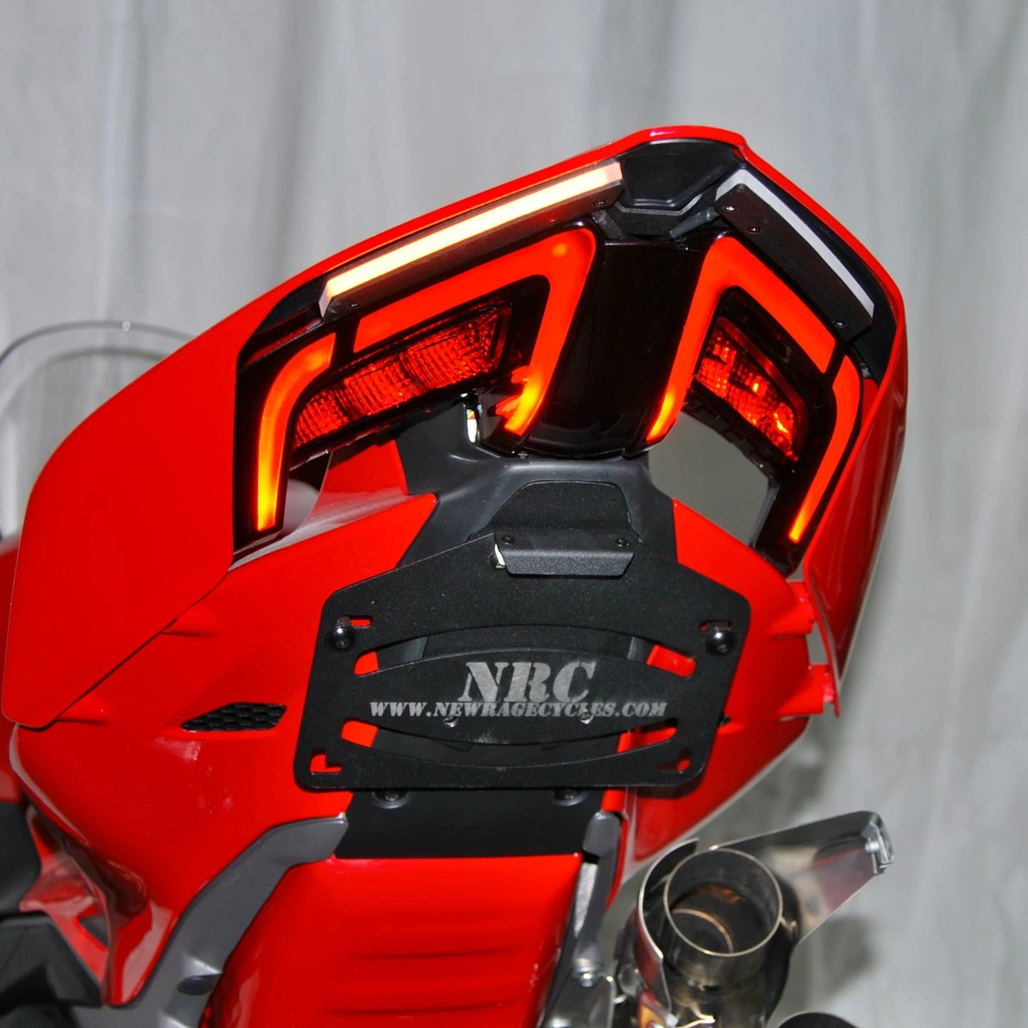 New Rage Cycles (NRC) Fender Eliminator for the Ducati Panigale / Streetfighter V4 (2025+)