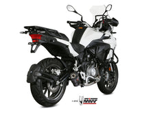 MIVV Slip-on, Oval Carbon, Standard Exhaust For Benelli TRK 502 2017-2021