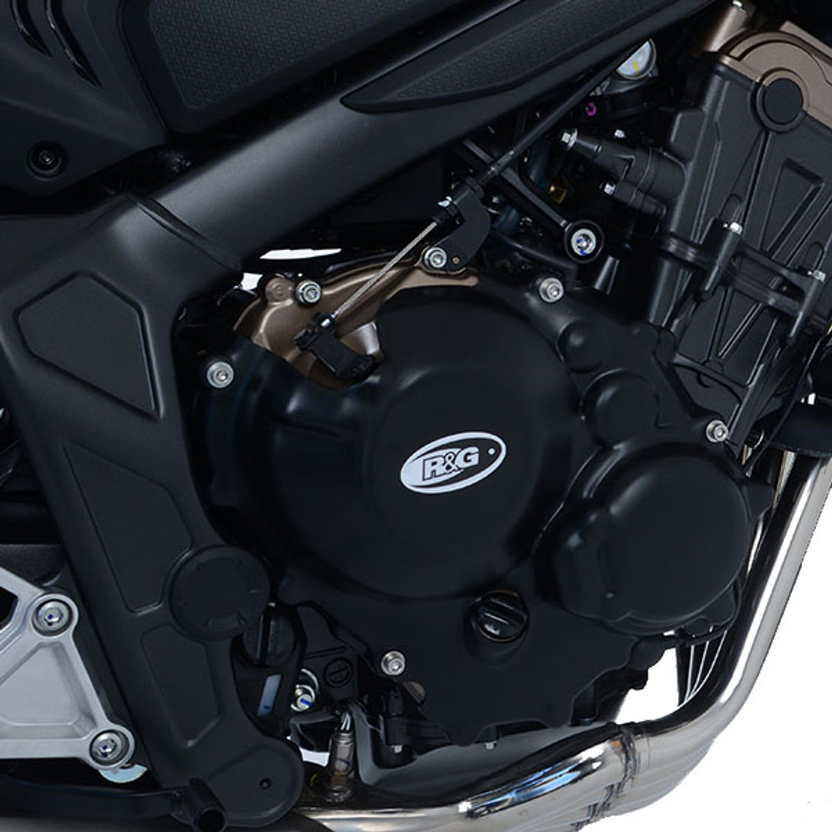 R&G Racing RHS Clutch Cover for Honda CBR650F / CB650F '13- '21, CB650R / CBR650R '19-'22