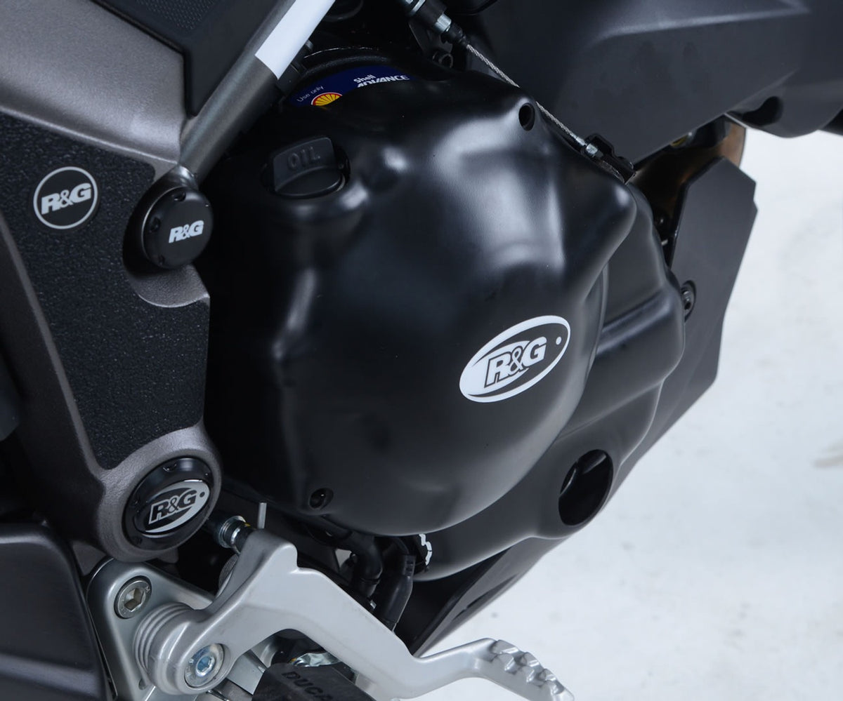 R&G Racing RHS Engine Case Cover for Ducati MTS950(S) '17-'18, HYM821 '10-'18, HYM821 SP '12-'18, HYM939 '12-'19, HYM939 SP '13-'18, Hyperstrada 821 '13-'16, Hyperstrada 939 '13-'18, M821 '14-'21, Supersport (S) '17-'20