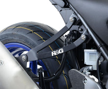 R&G Racing Exhaust Hanger & Left Hand Footrest Blanking Plate (kit) for Suzuki SV650 '16-'22, SV650X '18-'19