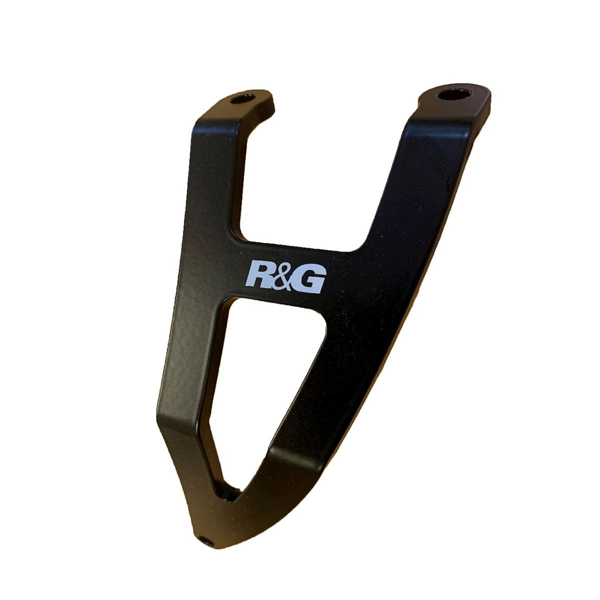 R&G Racing Exhaust Hanger & Left Hand Footrest Blanking Plate (kit) for Aprilia RSV4 1100 (Factory) '19-'22, Tuono 1100 (Factory) '21-'22