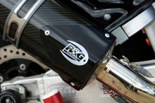 R&G Racing, Tri Oval Exhaust Protector (Black) - RHS