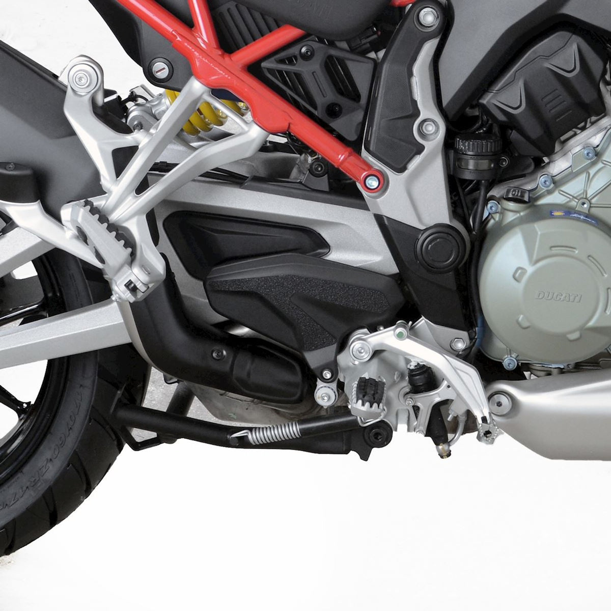 R&G Racing Boot Guard 3-Piece (LHS & RHS frame covers, LHS swingarm) for Ducati Multistrada V4 (S) (Sport) '21-'22