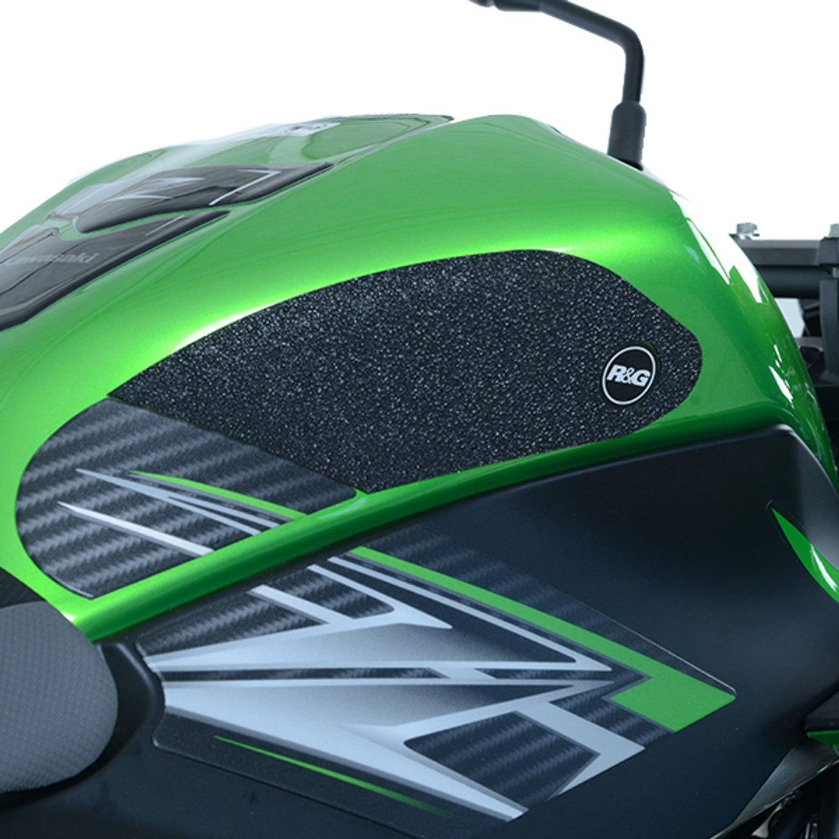 R&G Racing Tank Traction 2-Grip Kit for the Kawasaki Z125 pro '19-'20