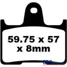 EBC Brakes Double-H Sintered Superbike Brake Pads Rear - FA254HH