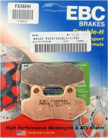 EBC Brakes Double-H Sintered Superbike Brake Pads Front - FA86HH