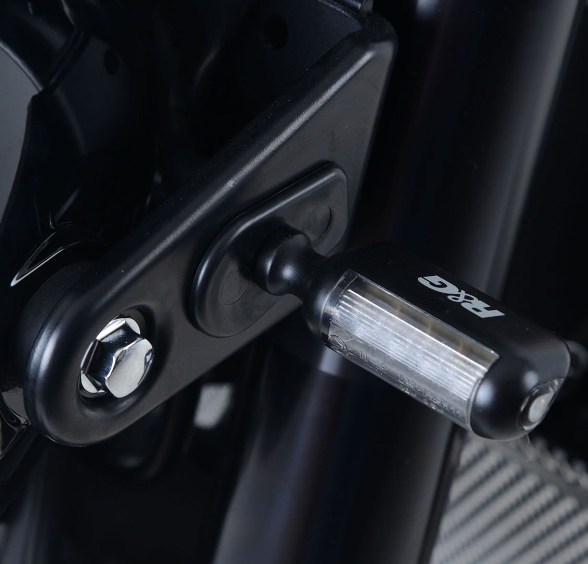 R&G Racing Front Indicator Adapters (Use with Micro Indicators) for the Kawasaki Z900RS '17-'22