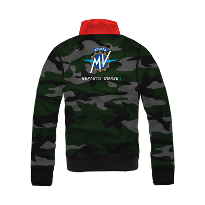 MV Agusta Reparto Corse Official Team Wear - Camoflage Short Zip Pullover