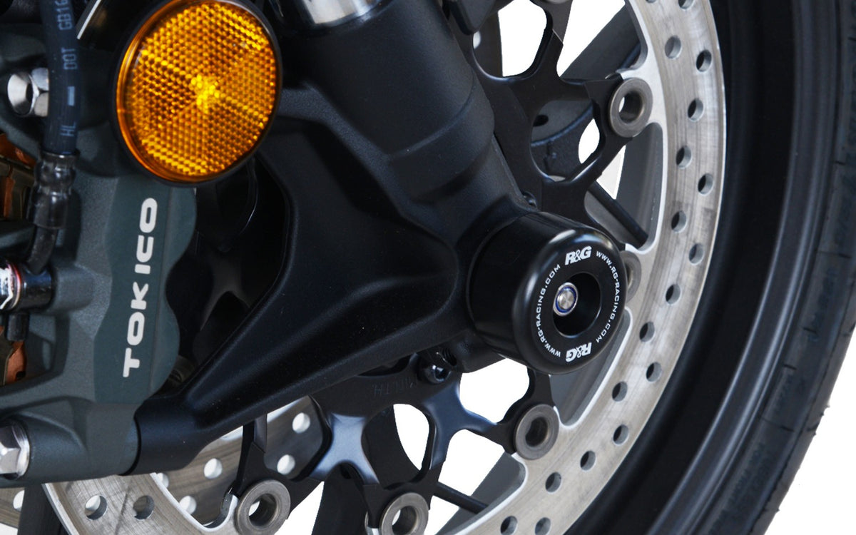 R&G Racing Fork Protectors for the Honda CB1000R '18-'22 / CB1000RR '04-'21 / CBR1000RR '08-'19 / CBR1000RR SP '14-'19
