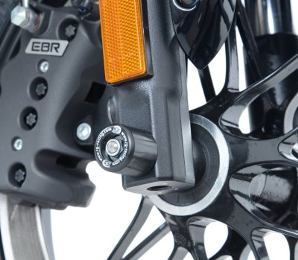 R&G Racing Fork Protectors for the EBR (Erik Buell Racing) 1190SX '13-'17