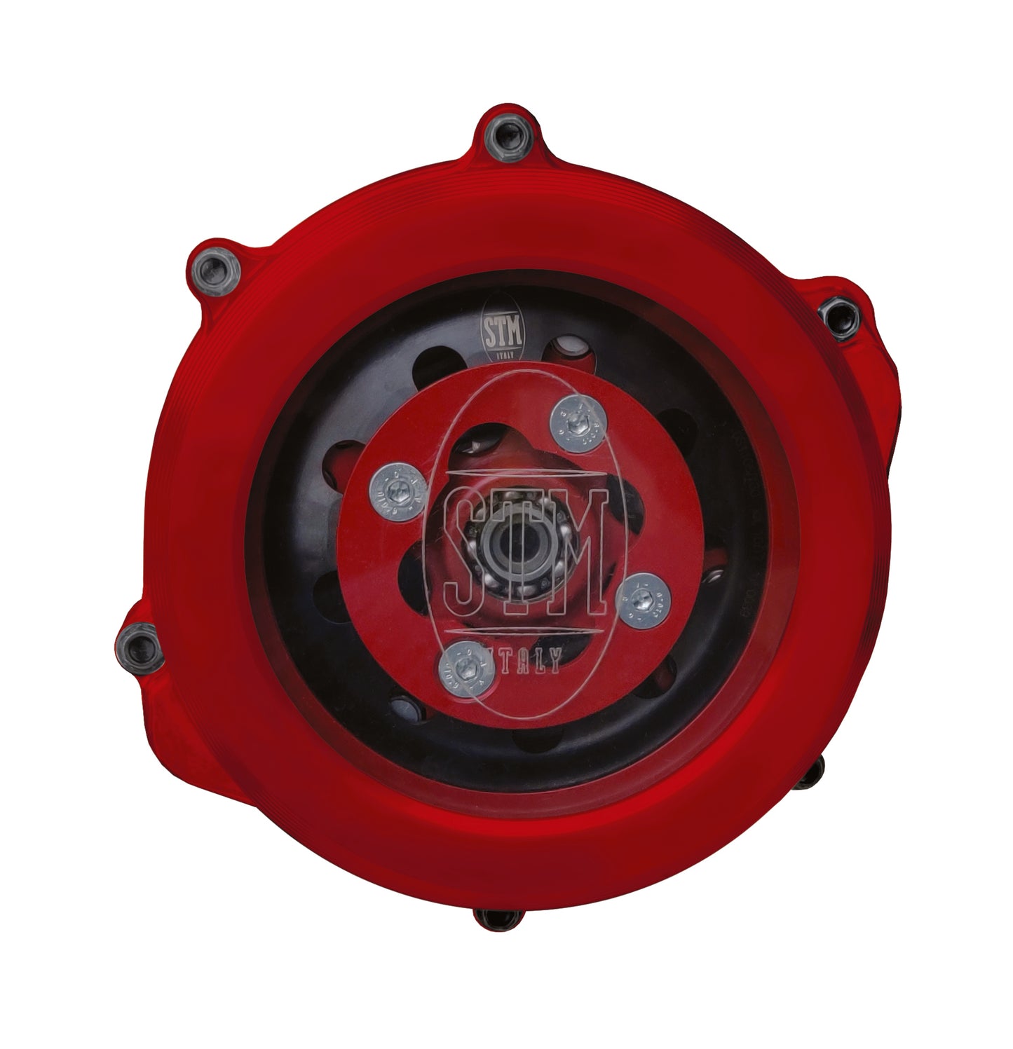 STM Clear Off Road Clutch Cover for Kawasaki KX450