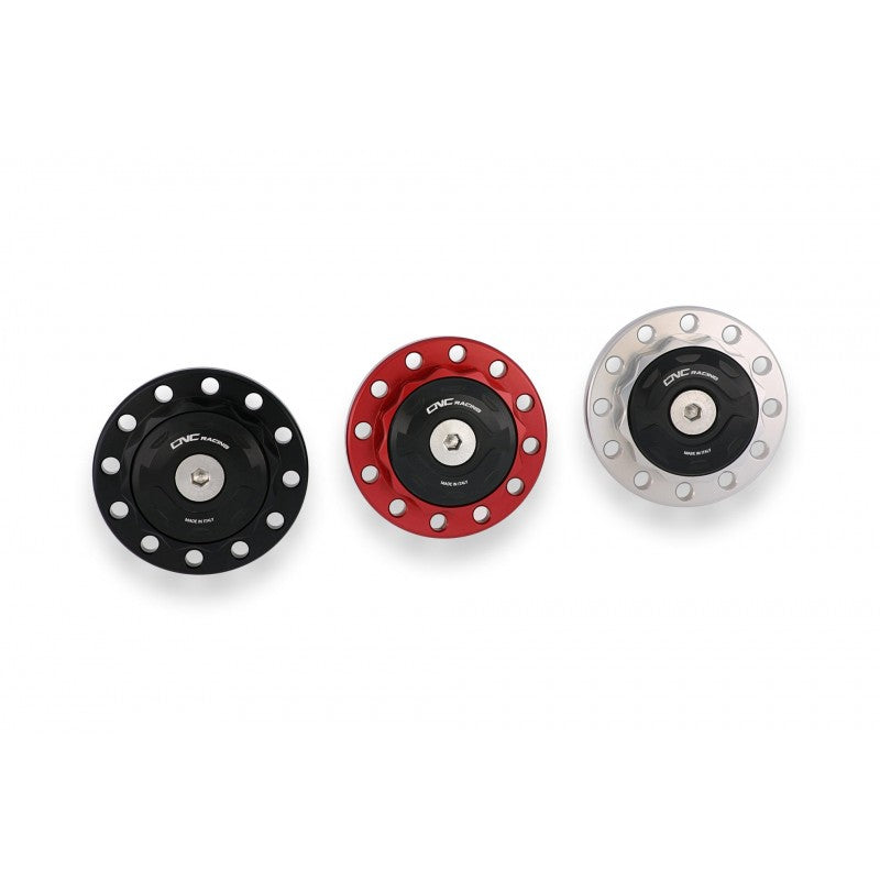 CNC Racing Billet Steering head nut and cap for Aprilia RSV / RSV4 / RS 660 models
