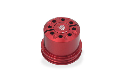 CNC Racing Bi-Color Steering Head Nut the Ducati Panigale / Streetfighter V4 (2025+)