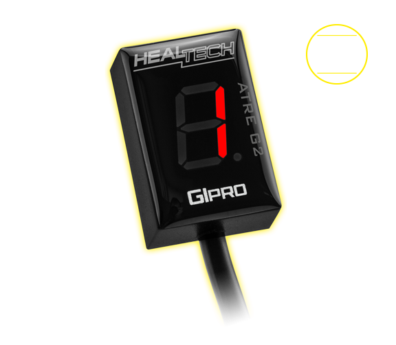 Healtech GIpro ATRE G2 - Gear Position Indicator w/ Timing Retard Elimination (TRE) for Kawasaki 1400 / 1000cc