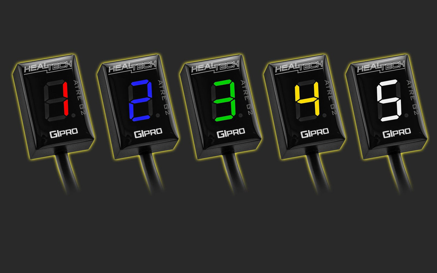 Healtech GIpro ATRE G2 - Gear Position Indicator w/ Timing Retard Elimination (TRE) for Suzuki DR-Z400S