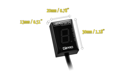 Healtech GIpro DS-series G2 - Gear Position Indicator for Ducati