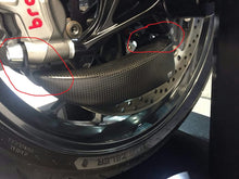 CNC Racing Mounting kit for Carbon Fiber GP Racing Front Brake Rotor Cooling Ducts For Aprilia RSV4 / Tuono V4 2015+