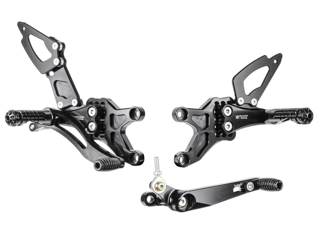Bonamici Racing Aluminium Rearsets for the Honda CBR600RR 2007-2017