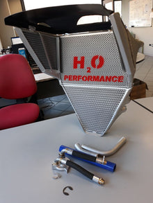 Galletto Radiatori (H2O Performance) EVO Oversize Racing Radiator and Oil Cooler kit For Yamaha YZF-R6 (2017+)